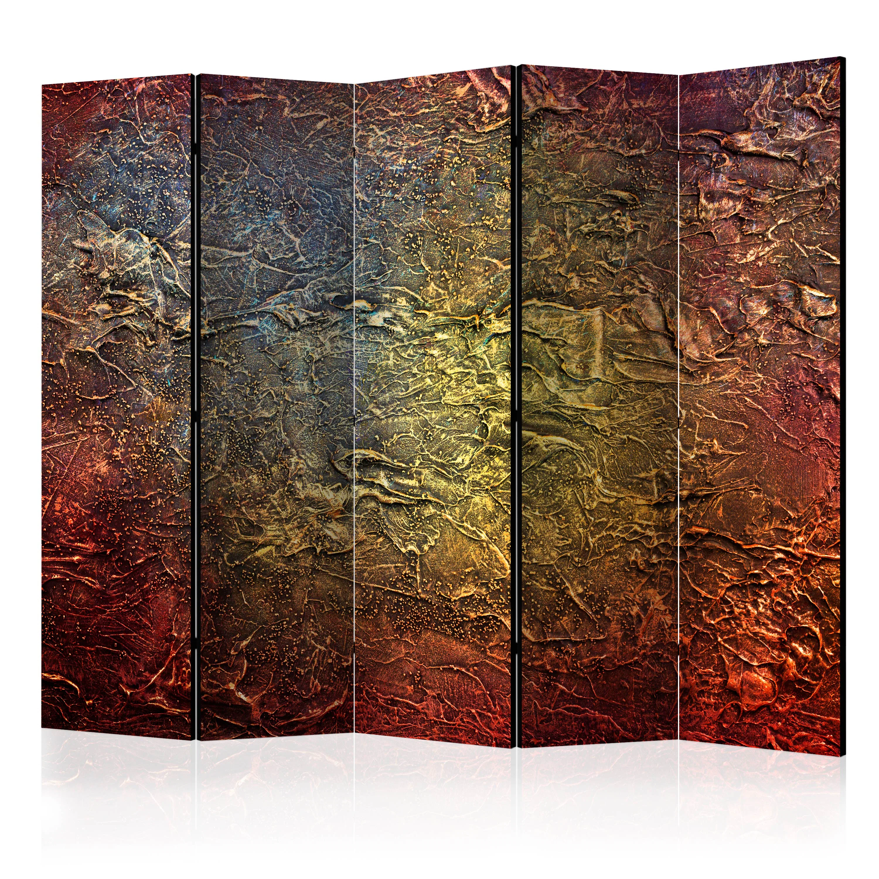 Rumsavdelare Skärmvägg Arkiio Red Gold II 225x172 cm