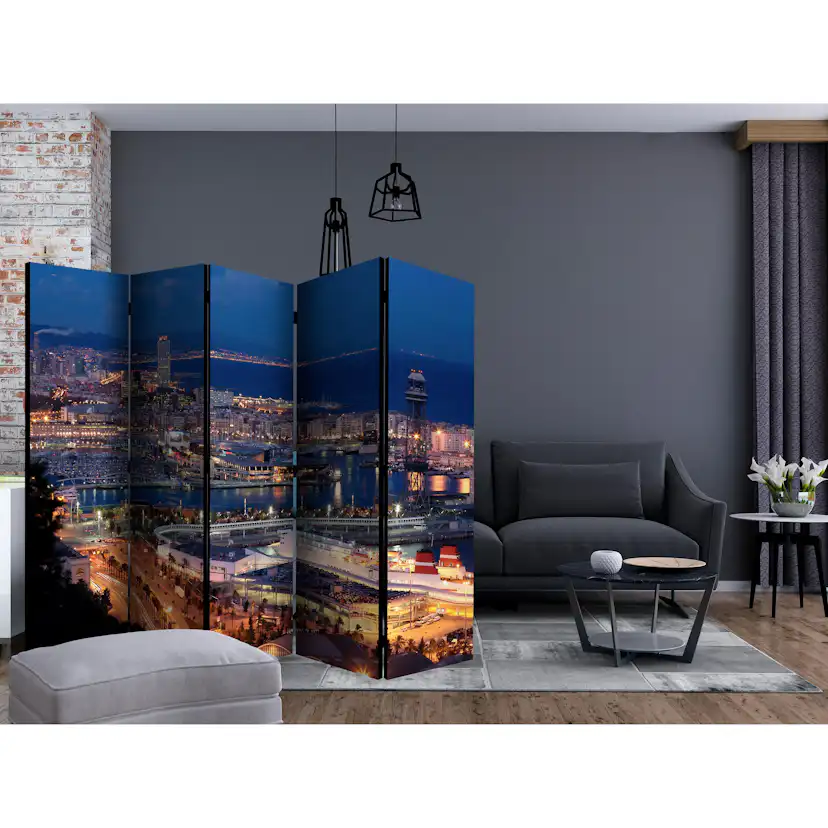 Rumsavdelare Skärmvägg Arkiio Illuminated Barcelona II 225x172 cm