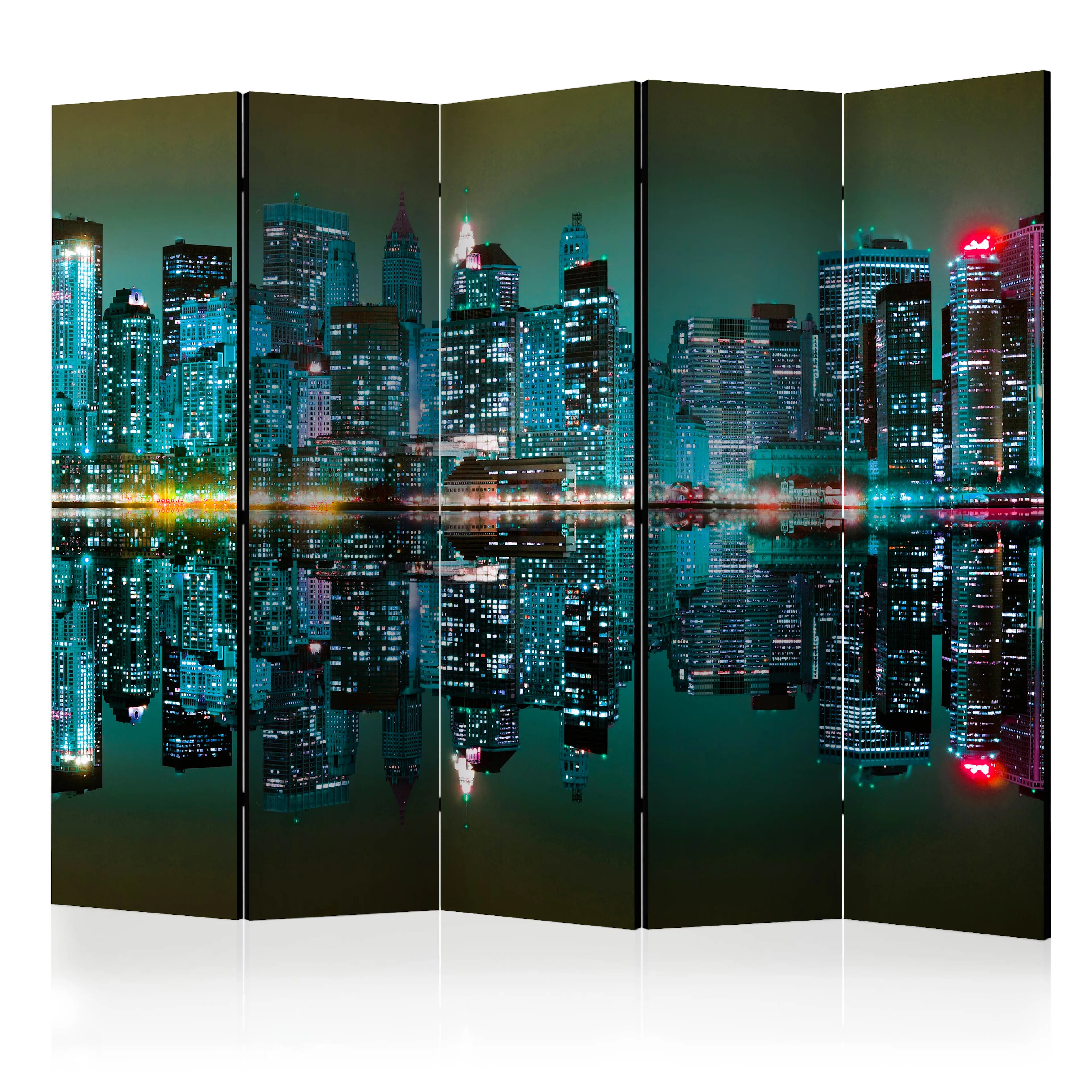 Rumsavdelare Skärmvägg Arkiio Gold Reflections NYC II 225x172 cm