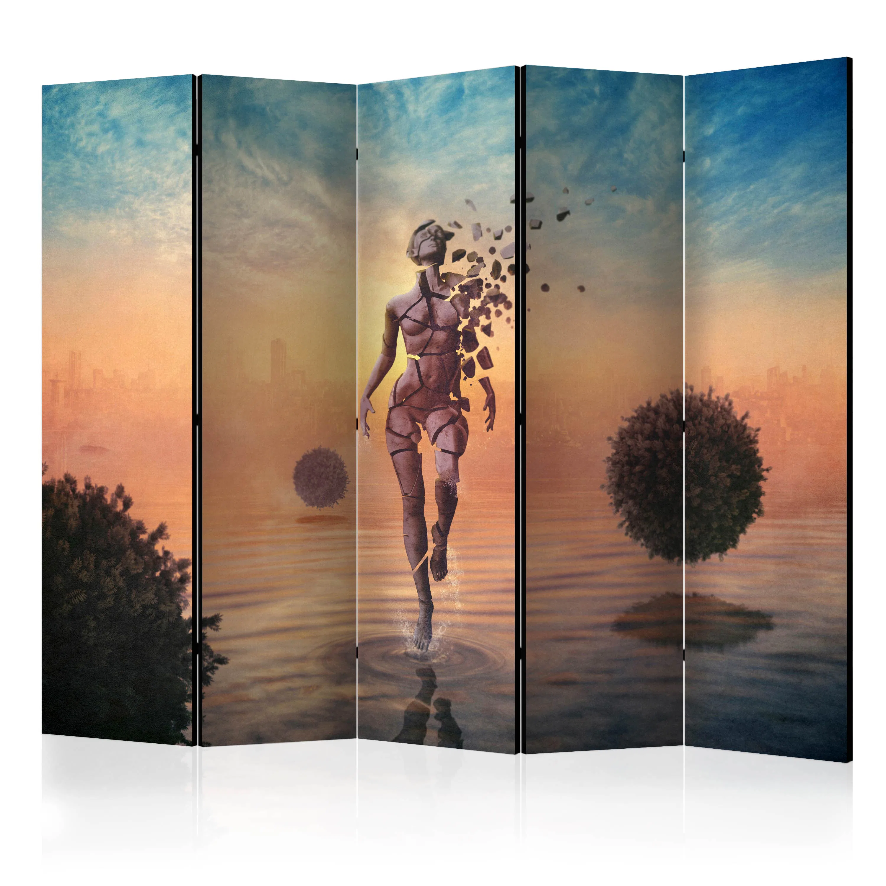Rumsavdelare Skärmvägg Arkiio Walk on the Water II 225x172 cm