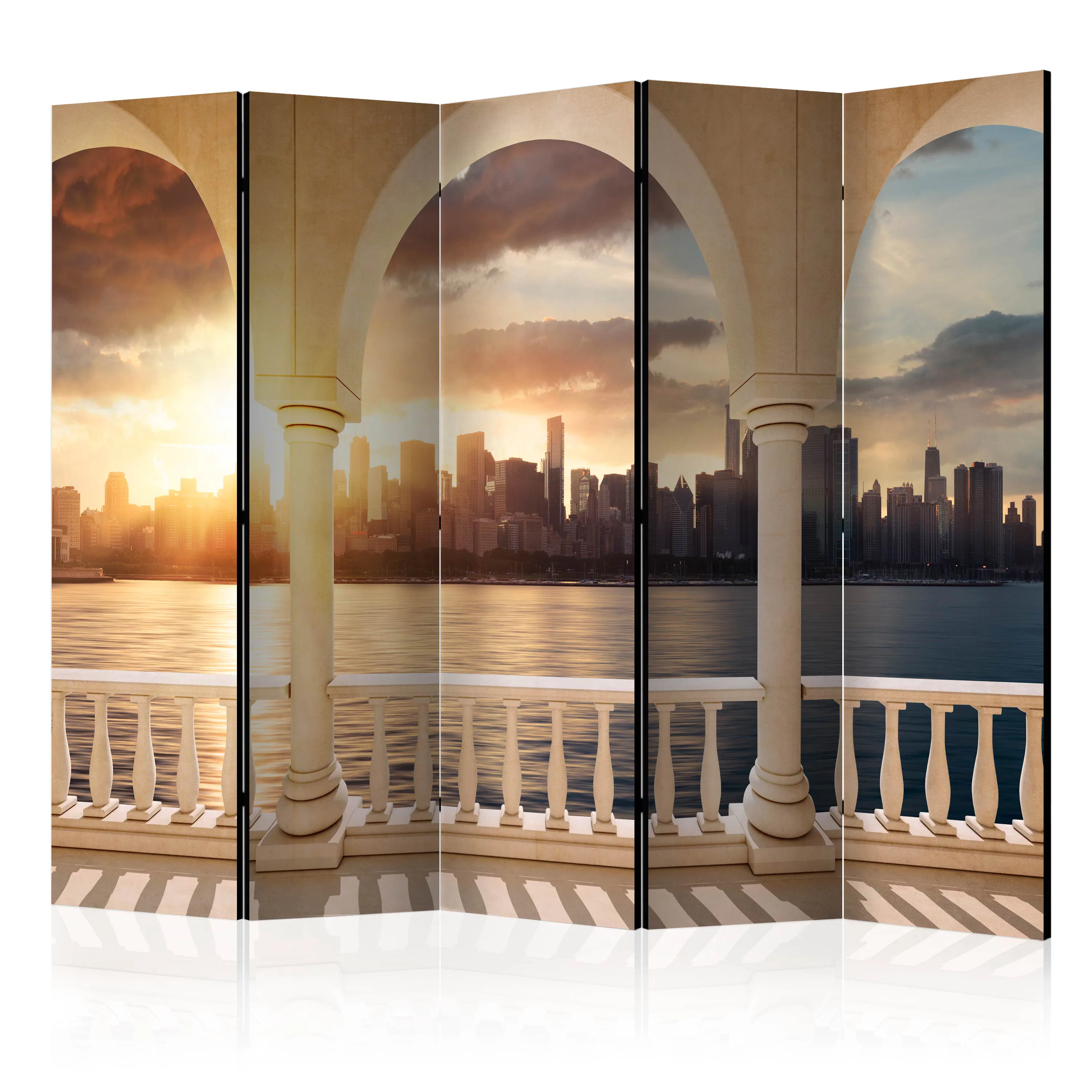 Rumsavdelare Skärmvägg Arkiio Dream about New York II 225x172 cm