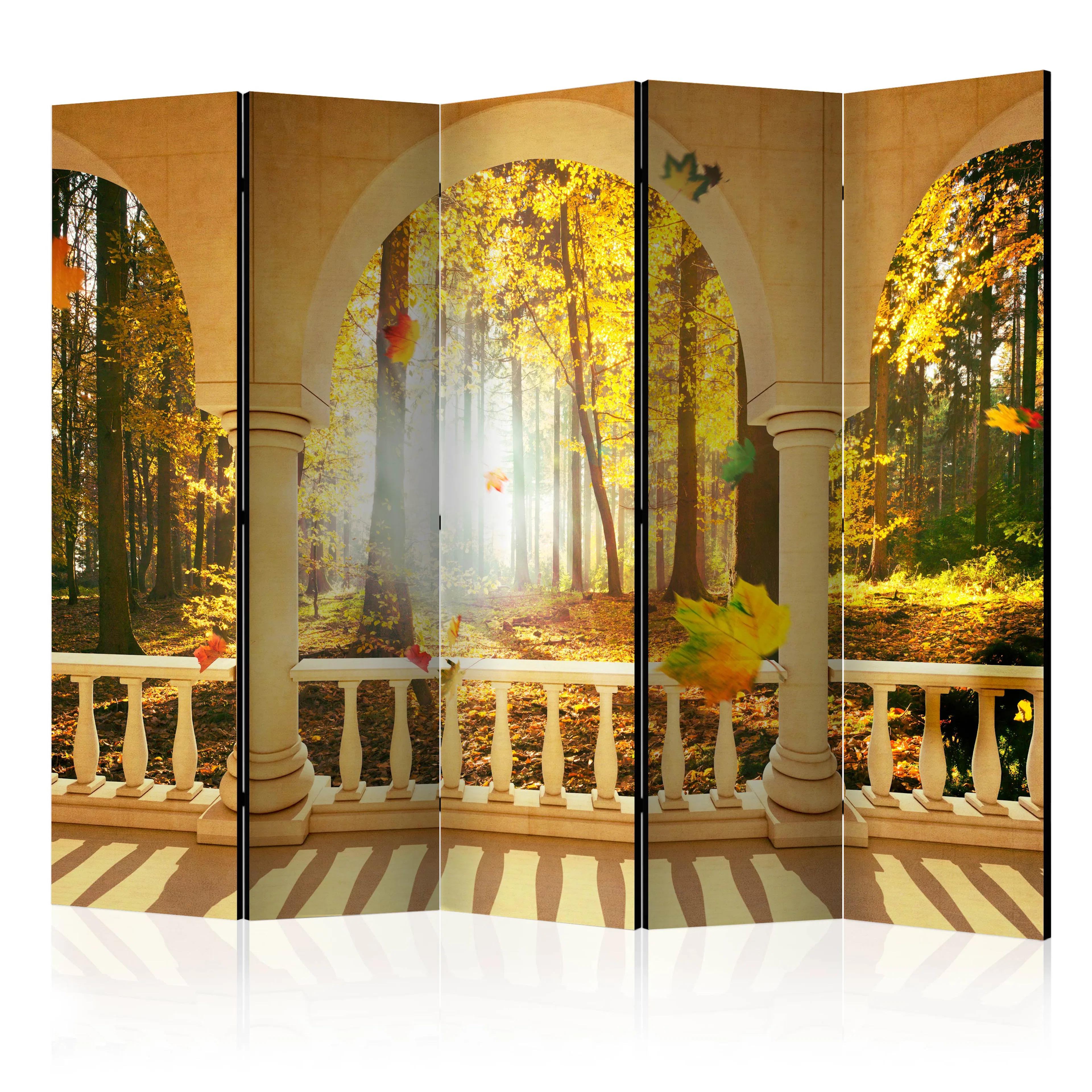 Rumsavdelare Skärmvägg Arkiio Dream about Autumnal Forest II 225x172 cm