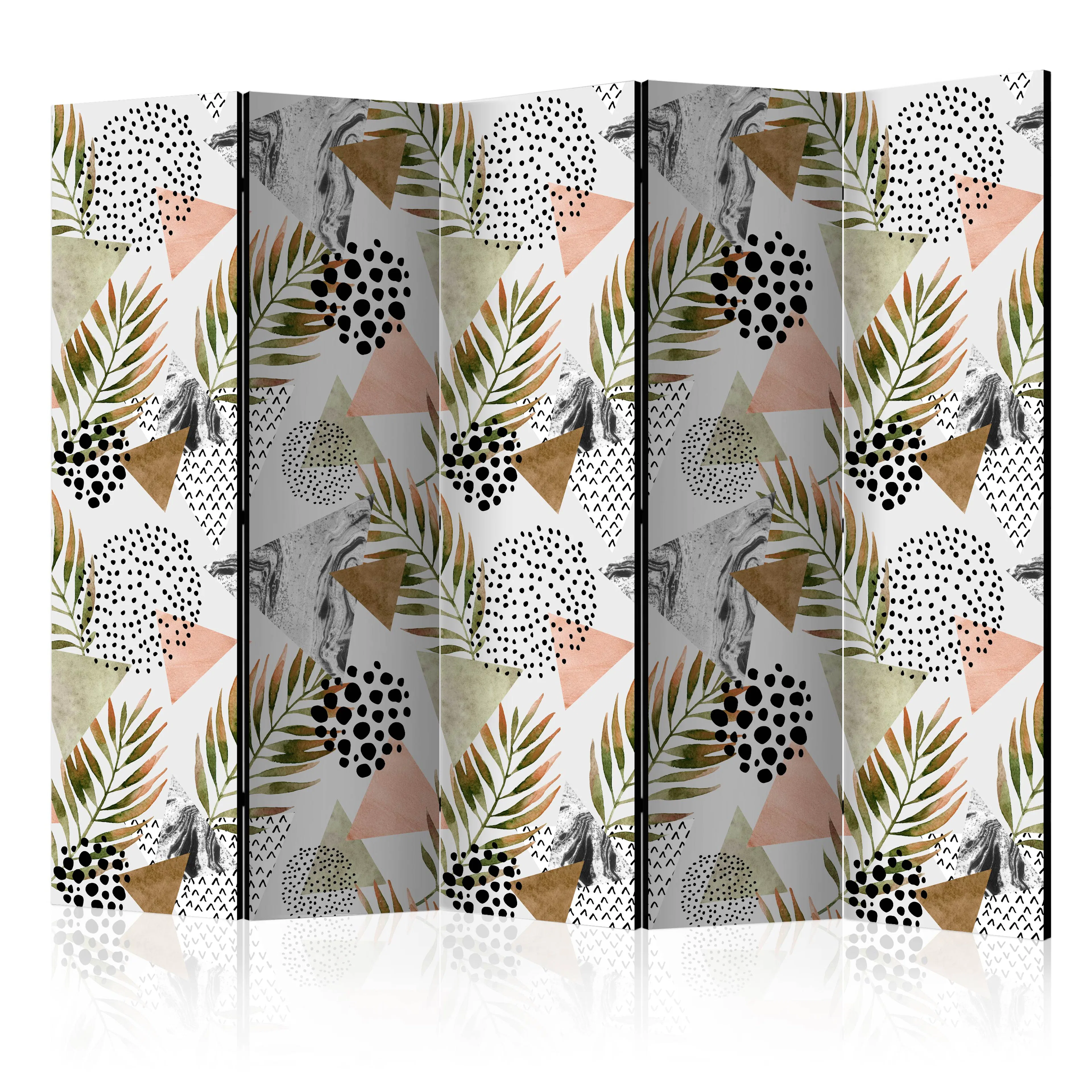 Rumsavdelare Skärmvägg Arkiio Tropical Geometry II 225x172 cm
