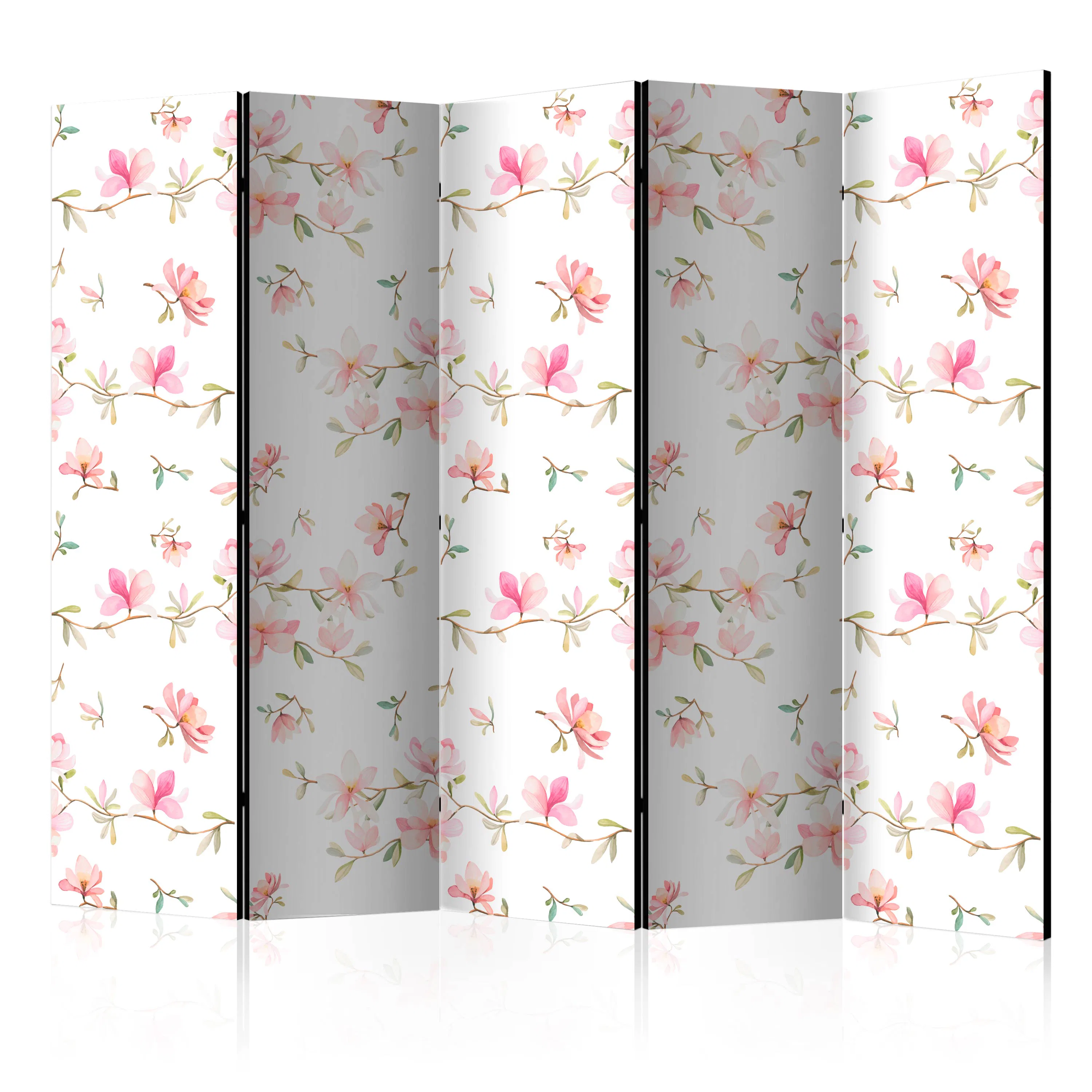 Rumsavdelare Skärmvägg Arkiio Fresh Magnolias II 225x172 cm