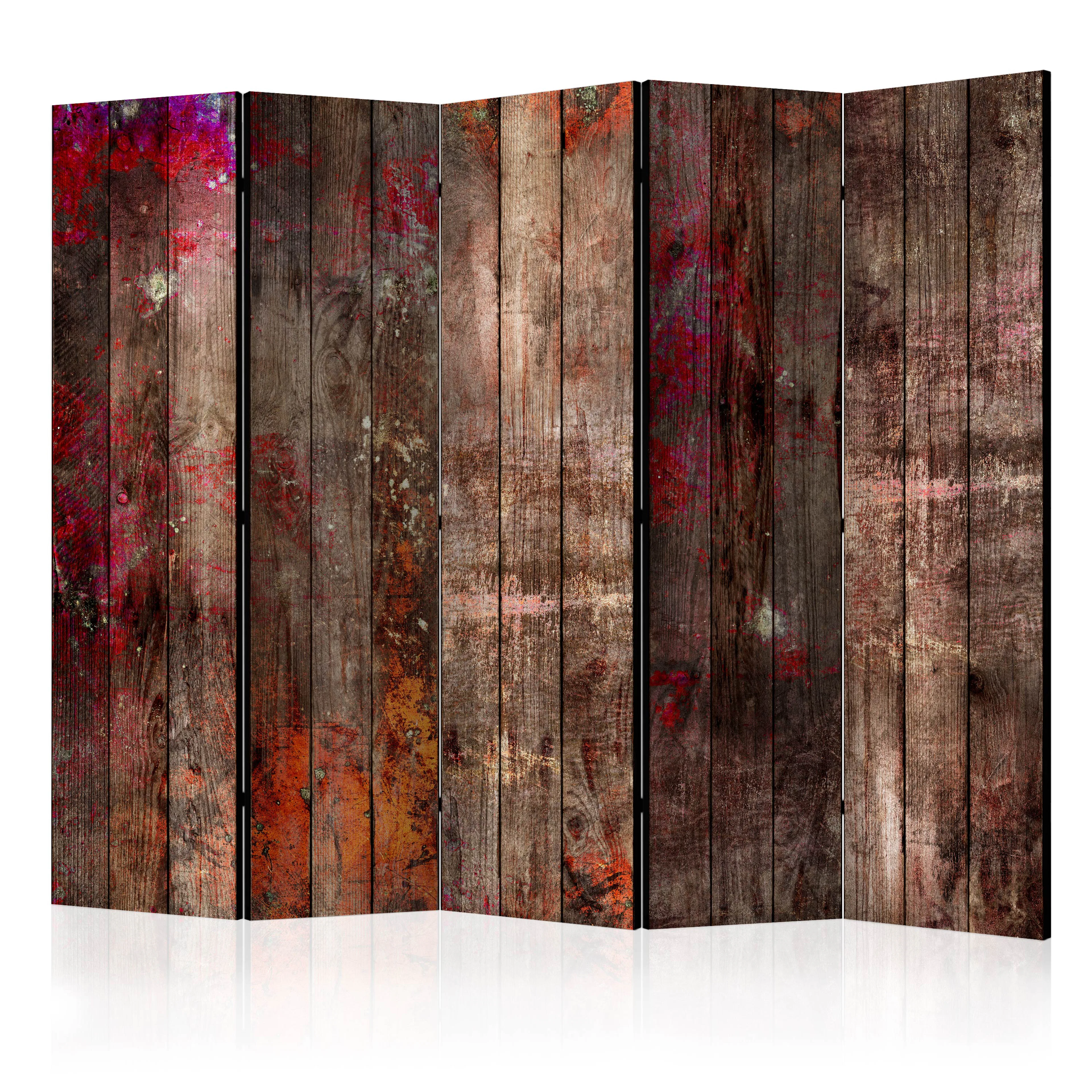 Rumsavdelare Skärmvägg Arkiio Stained Wood II 225x172 cm