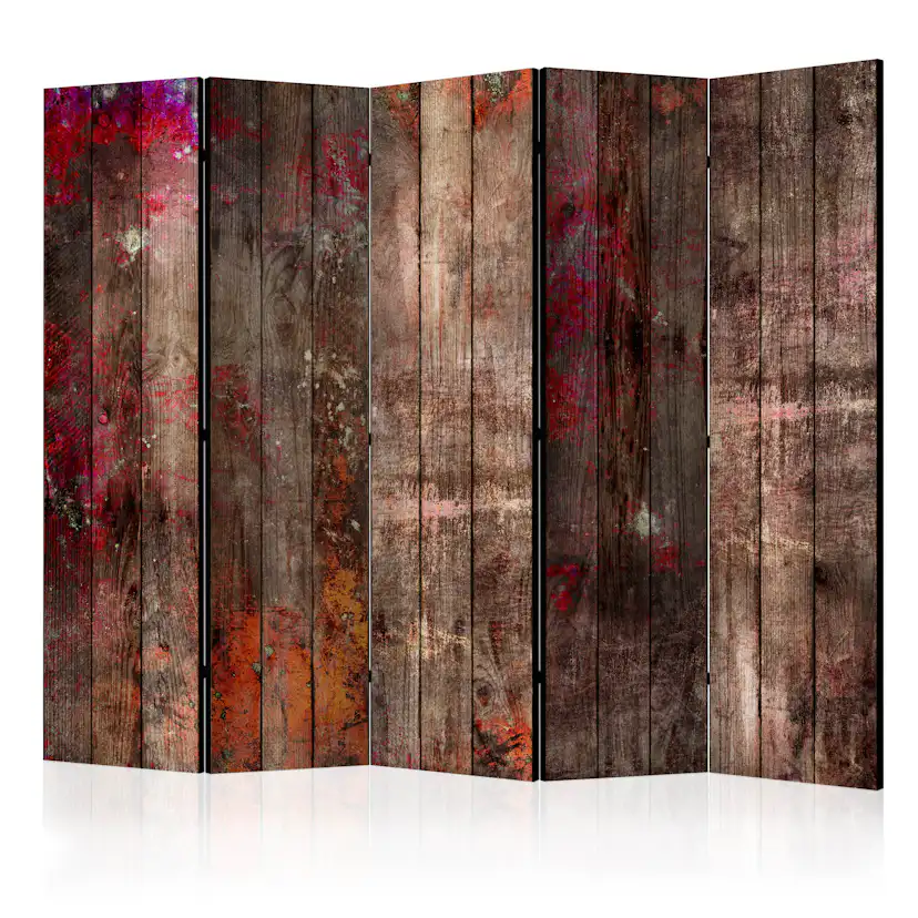 Rumsavdelare Skärmvägg Arkiio Stained Wood II 225x172 cm