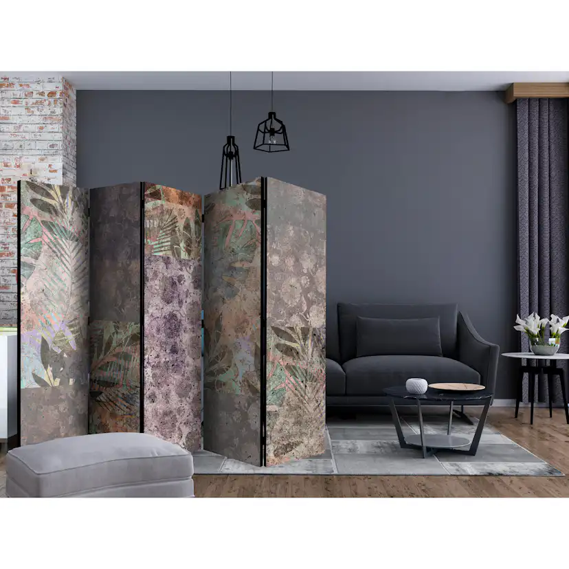 Rumsavdelare Skärmvägg Arkiio Concrete Garden II 225x172 cm