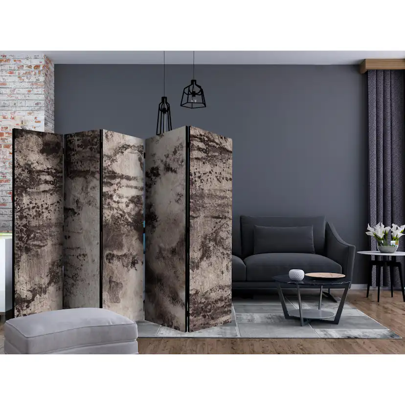 Rumsavdelare Skärmvägg Arkiio Old Metal II 225x172 cm