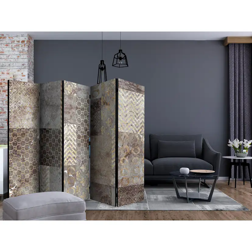 Rumsavdelare Skärmvägg Arkiio Geometric Textures II 225x172 cm