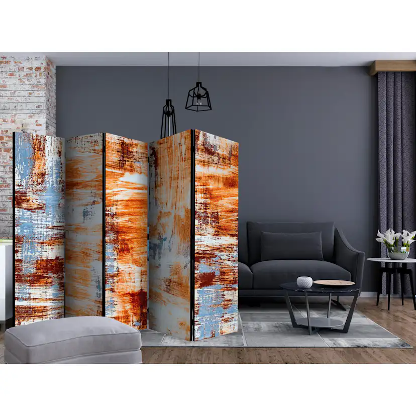 Rumsavdelare Skärmvägg Arkiio Corrosion II 225x172 cm