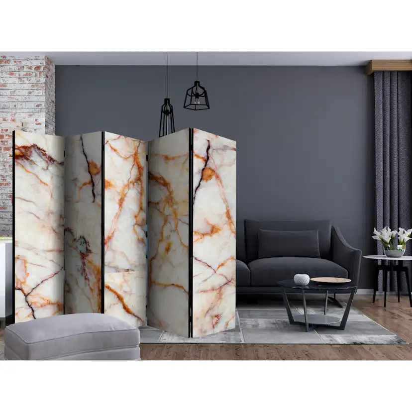 Rumsavdelare Skärmvägg Arkiio Marble Plate II 225x172 cm