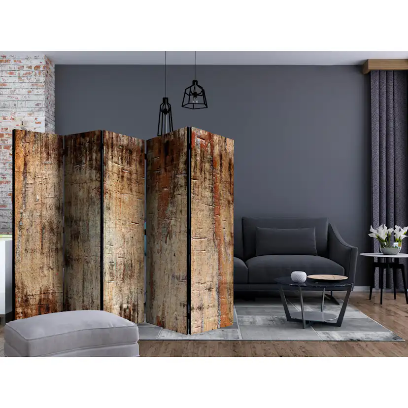 Rumsavdelare Skärmvägg Arkiio Tree Bark II 225x172 cm