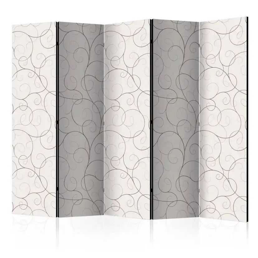 Rumsavdelare Skärmvägg Arkiio Black Streamers II 225x172 cm