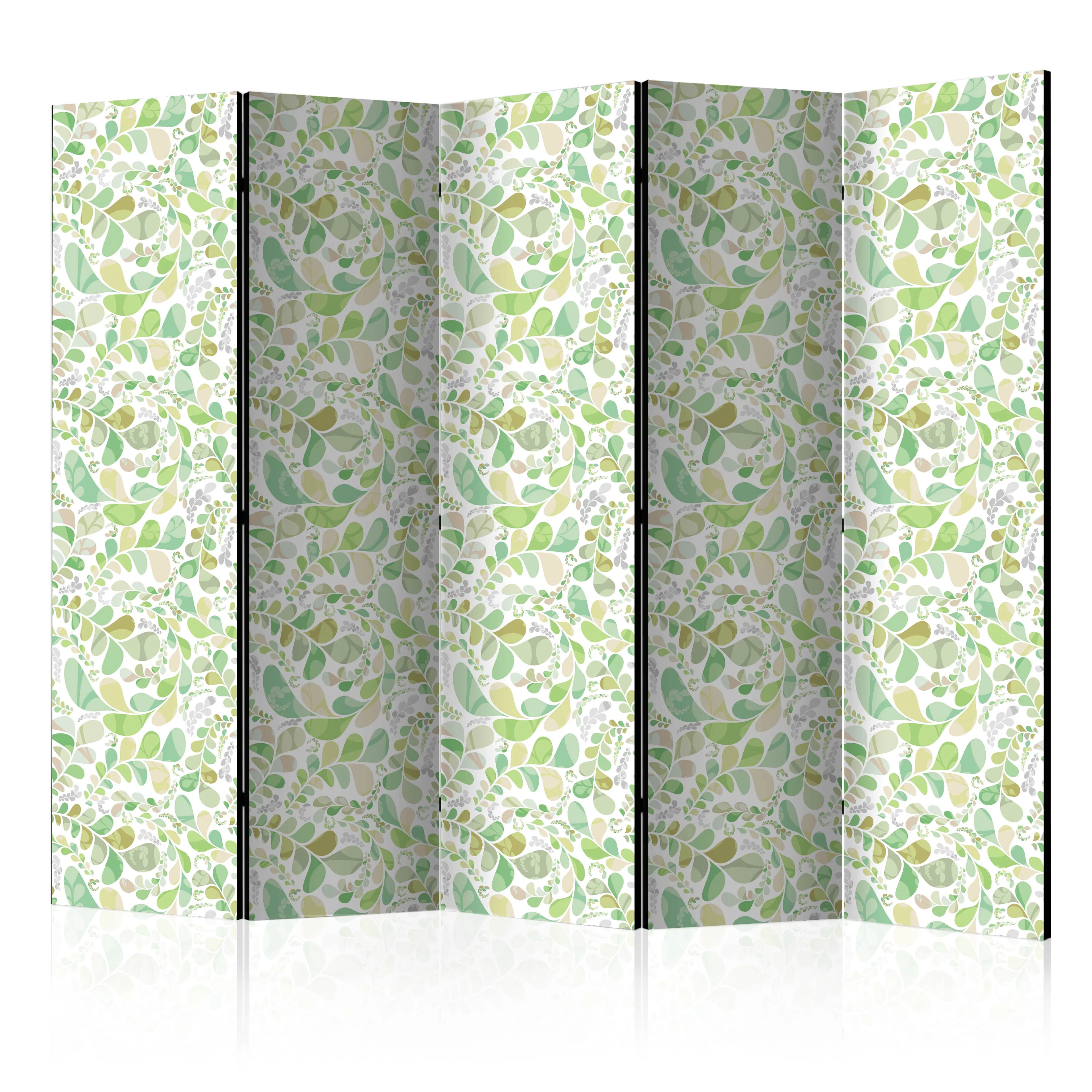 Rumsavdelare Skärmvägg Arkiio Plants Stained Glass II 225x172 cm
