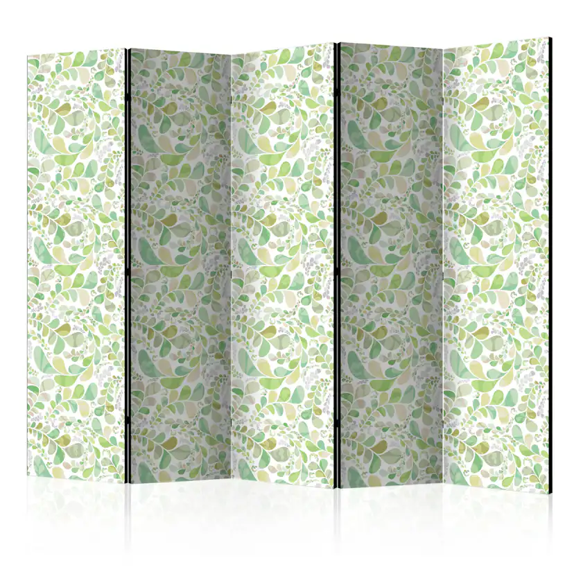 Rumsavdelare Skärmvägg Arkiio Plants Stained Glass II 225x172 cm