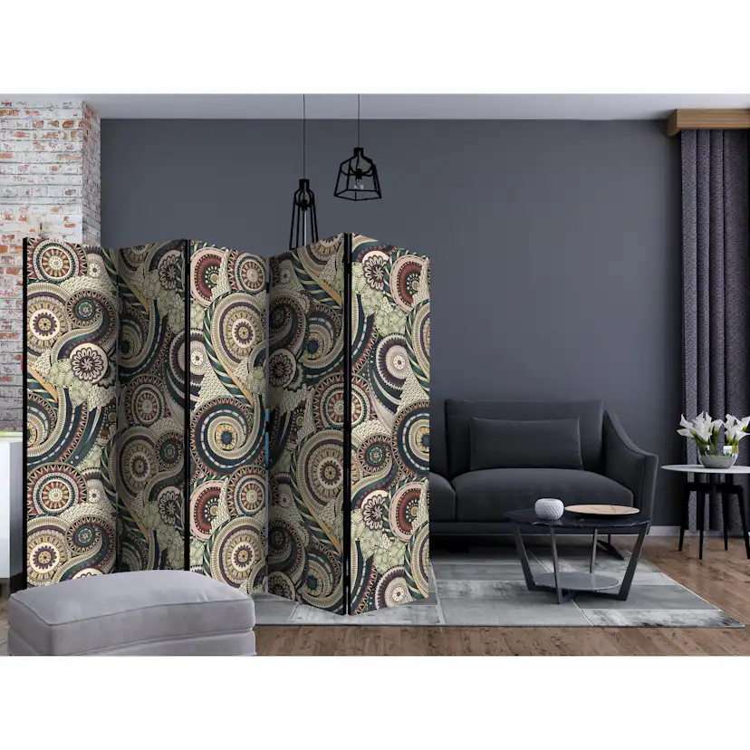 Rumsavdelare Skärmvägg Arkiio Posh ornament II 225x172 cm