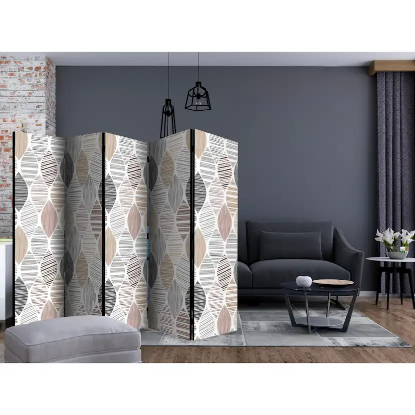 Rumsavdelare Skärmvägg Arkiio Tears II 225x172 cm
