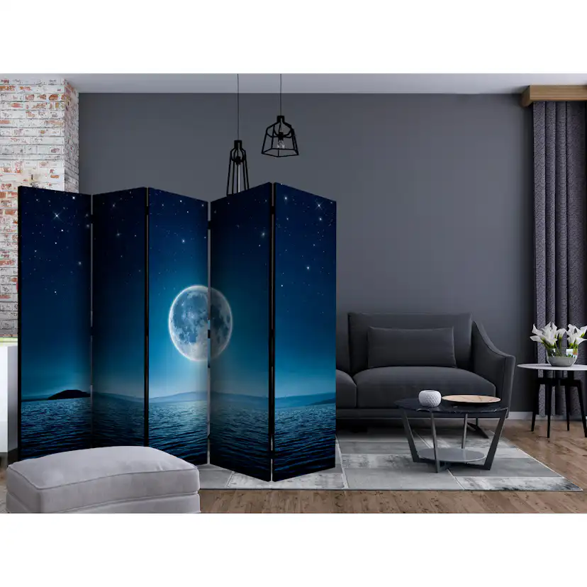 Rumsavdelare Skärmvägg Arkiio Moonlit Night II 225x172 cm