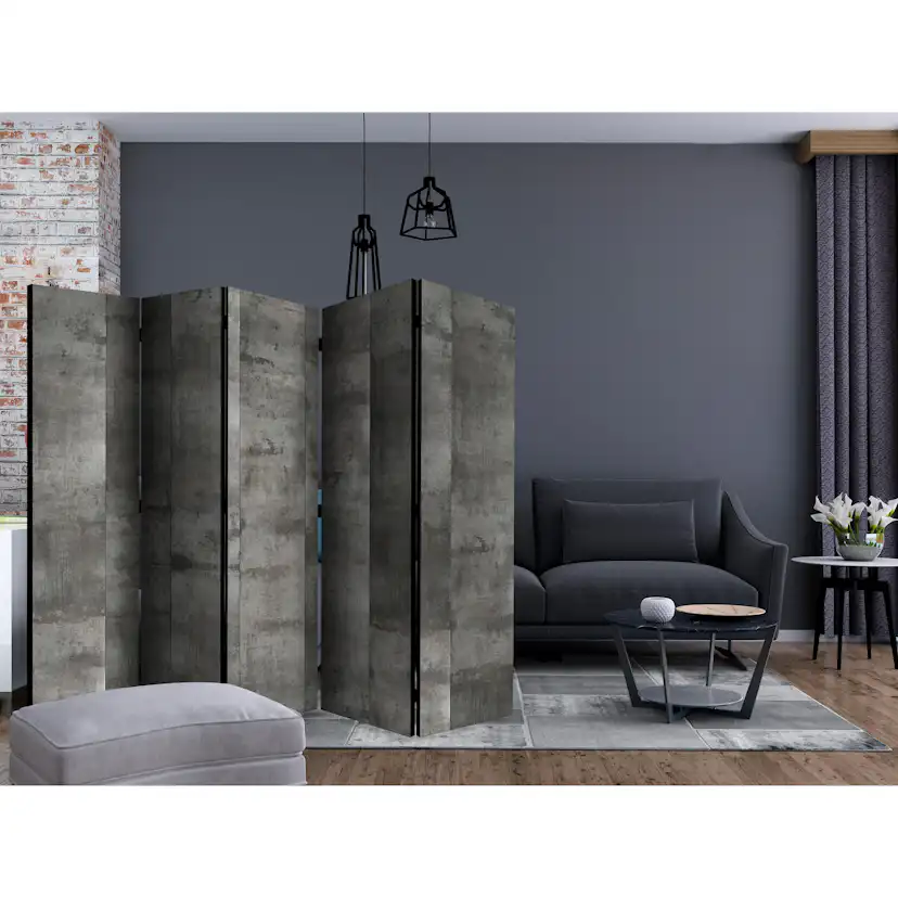 Rumsavdelare Skärmvägg Arkiio Steel Design II 225x172 cm