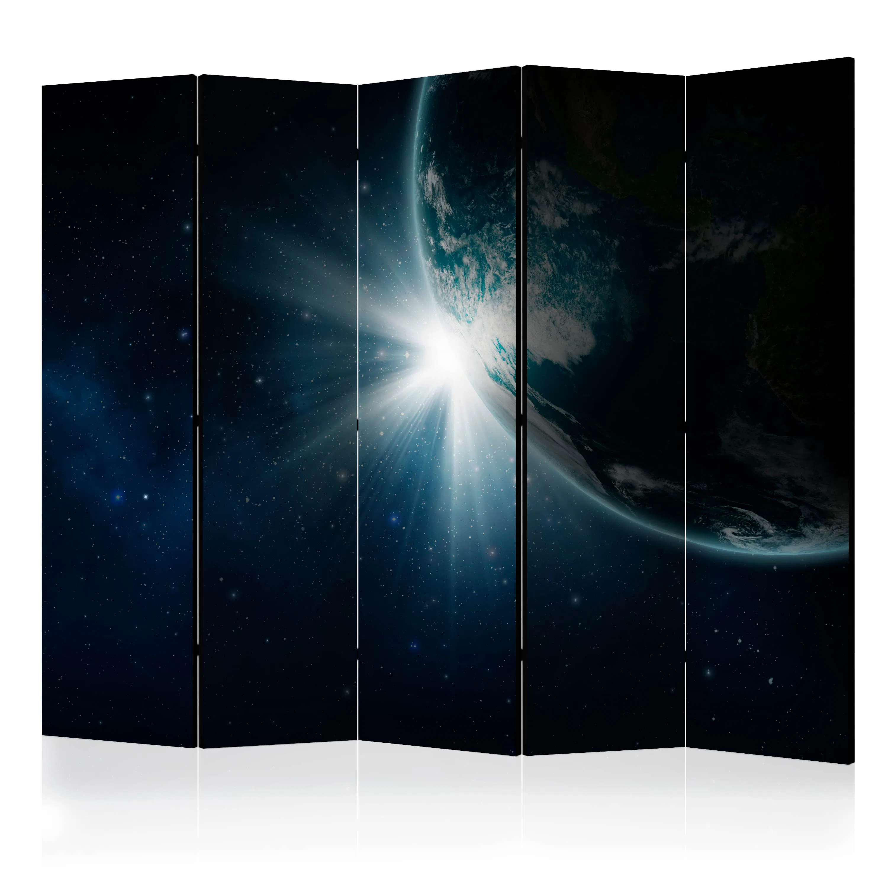 Rumsavdelare Skärmvägg Arkiio Earth II Flerfärgad 225x172 cm
