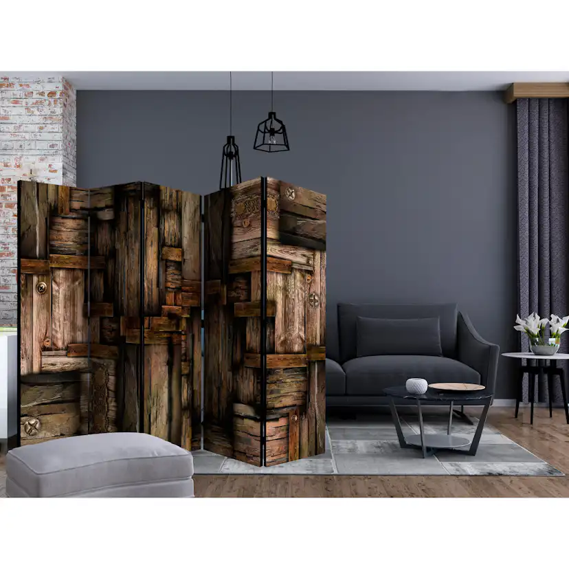 Rumsavdelare Skärmvägg Arkiio Wooden Puzzle II 225x172 cm