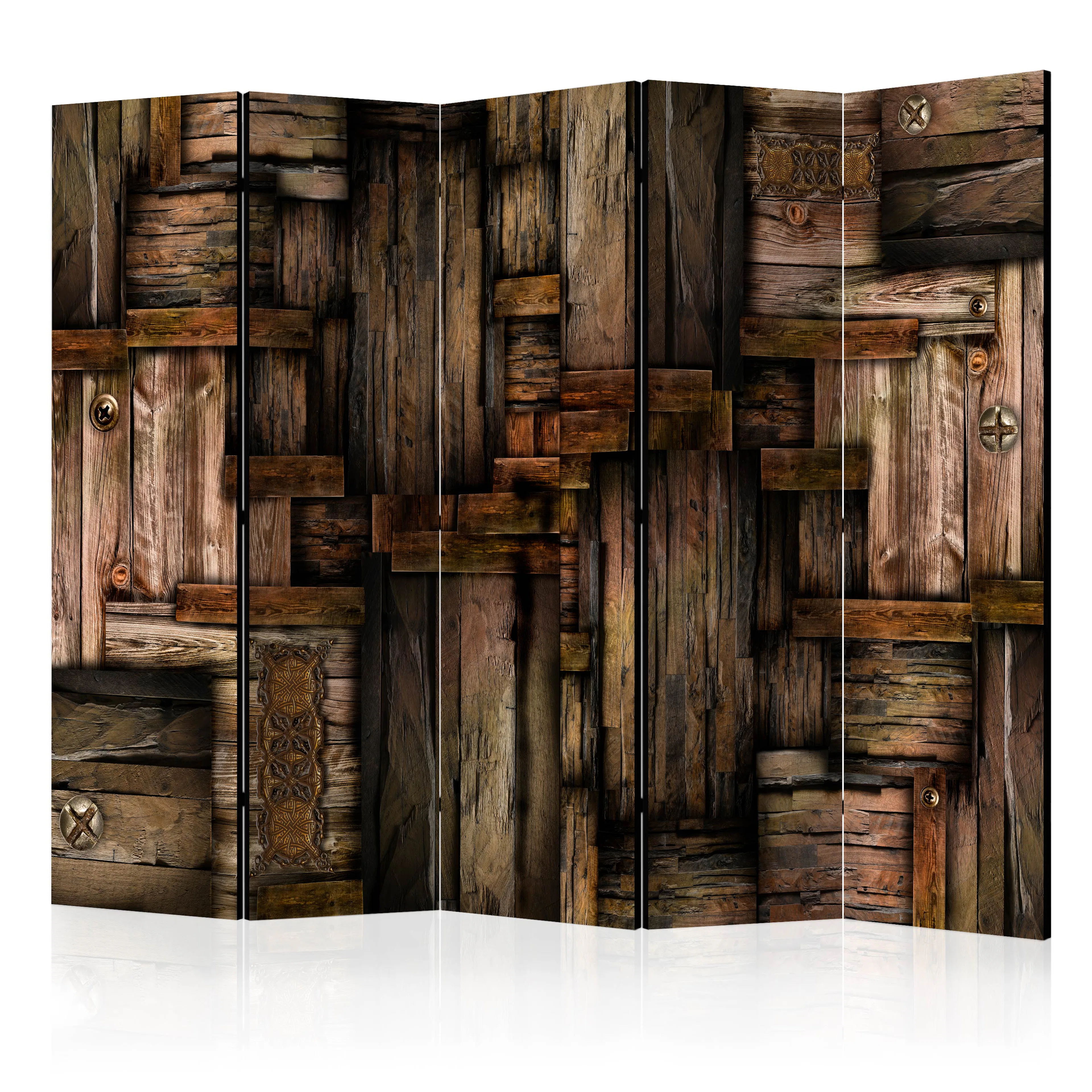 Rumsavdelare Skärmvägg Arkiio Wooden Puzzle II 225x172 cm