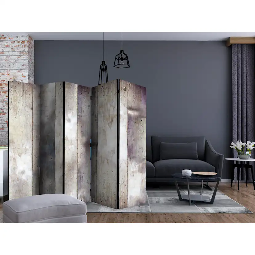 Rumsavdelare Skärmvägg Arkiio Shades of Gray II 225x172 cm