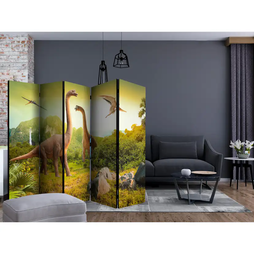 Rumsavdelare Skärmvägg Arkiio Dinosaurs II 225x172 cm