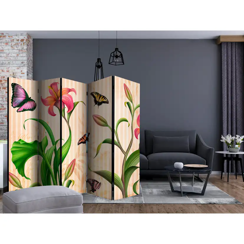 Rumsavdelare Skärmvägg Arkiio Vintage Spring II 225x172 cm