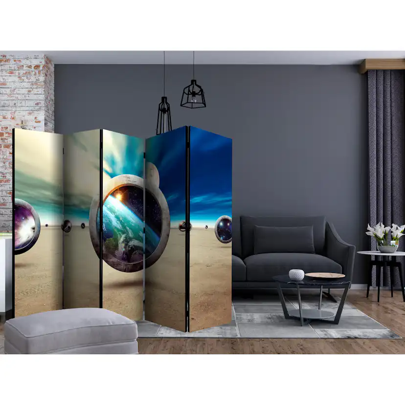 Rumsavdelare Skärmvägg Arkiio Planet Walk II 225x172 cm