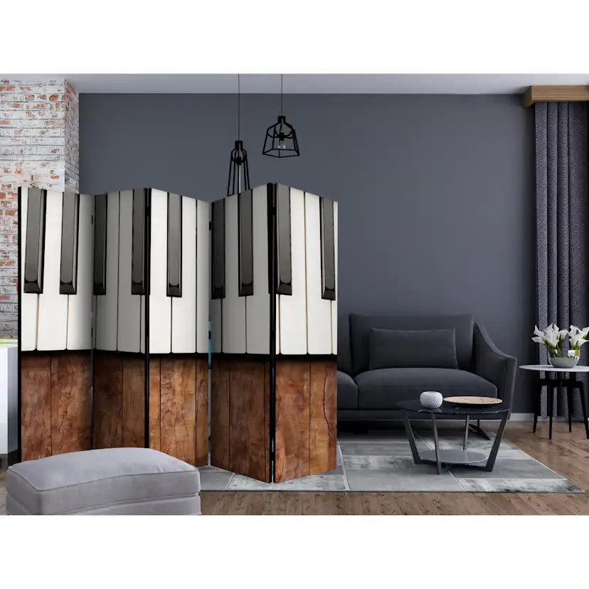 Rumsavdelare Skärmvägg Arkiio Inspired by Chopin Mahogany II 225x172 cm