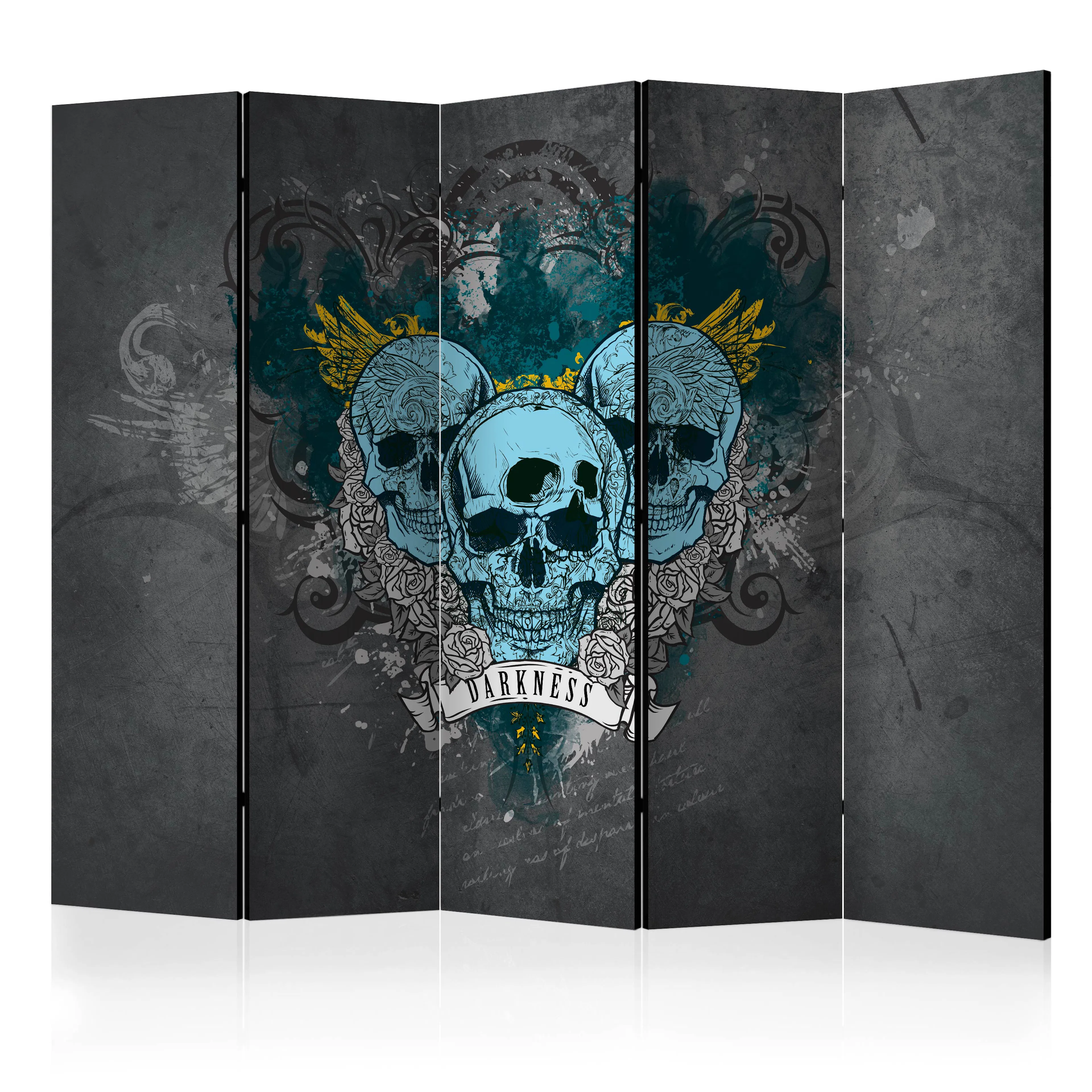 Rumsavdelare Skärmvägg Arkiio Darkness III 225x172 cm