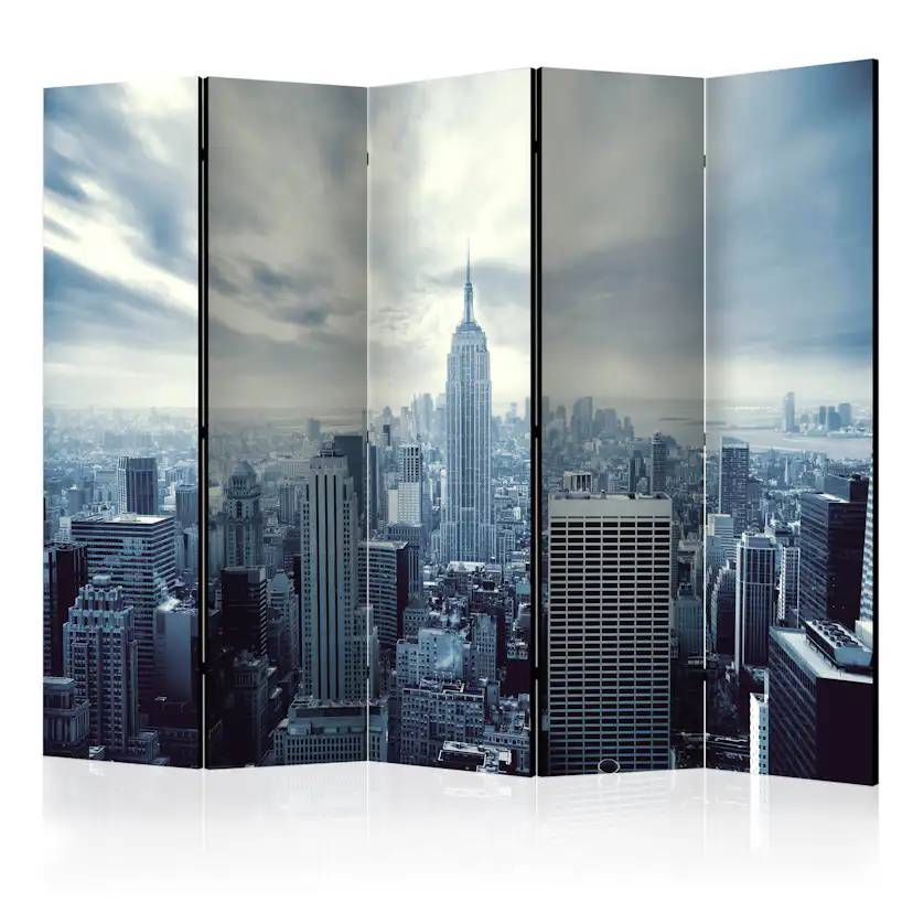 Rumsavdelare Skärmvägg Arkiio Blue York II 225x172 cm