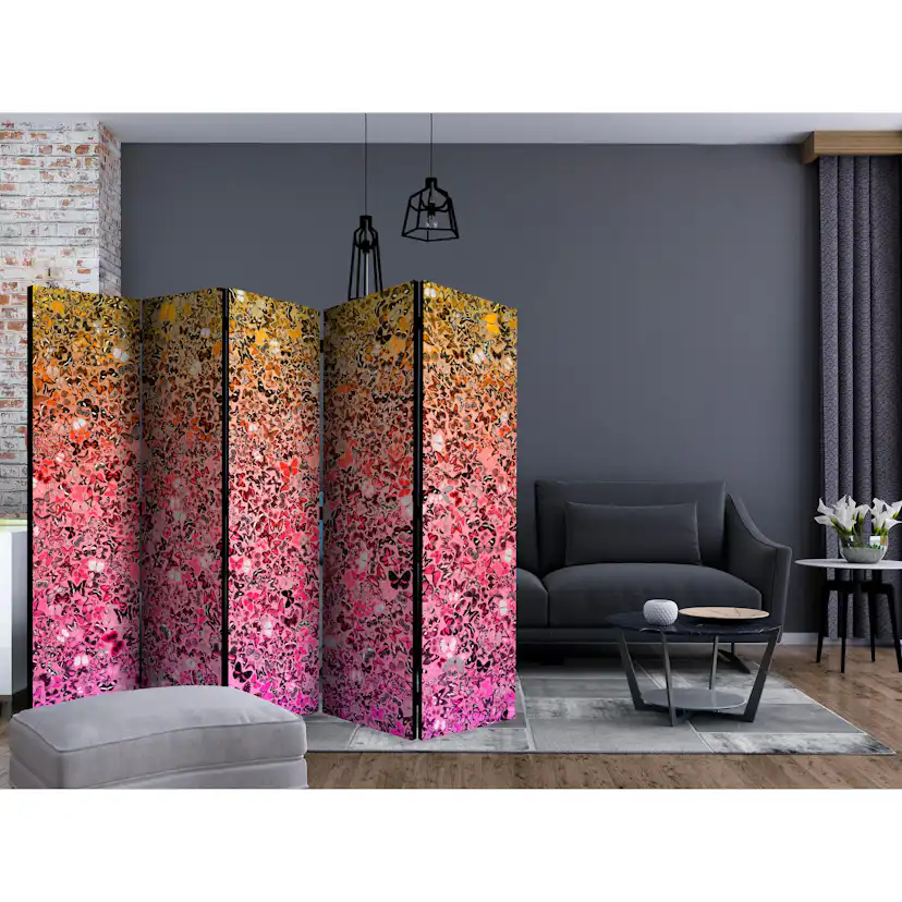 Rumsavdelare Skärmvägg Arkiio The Language of Butterflies II 225x172 cm