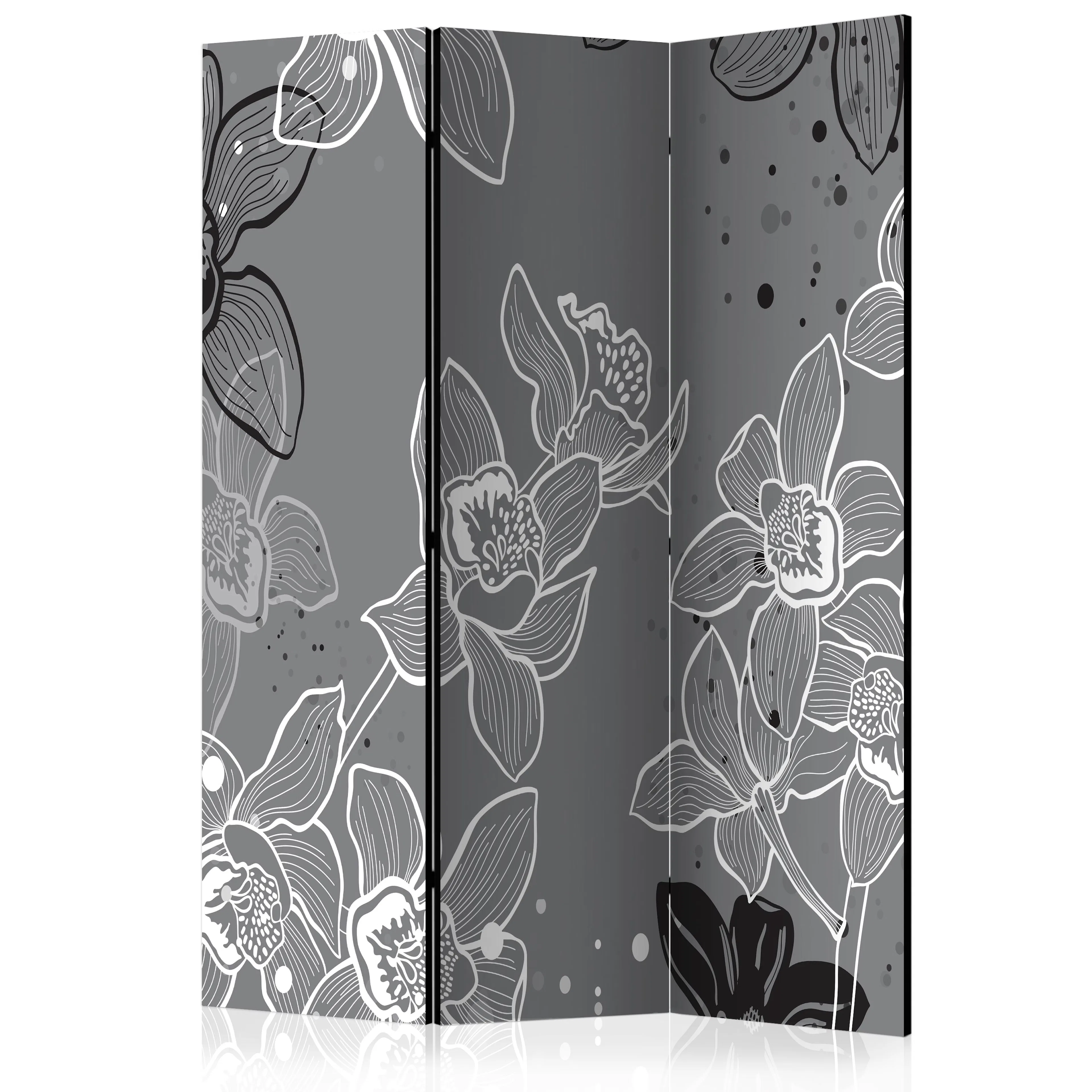 Rumsavdelare Skärmvägg Arkiio Winter Flora 135x172 cm