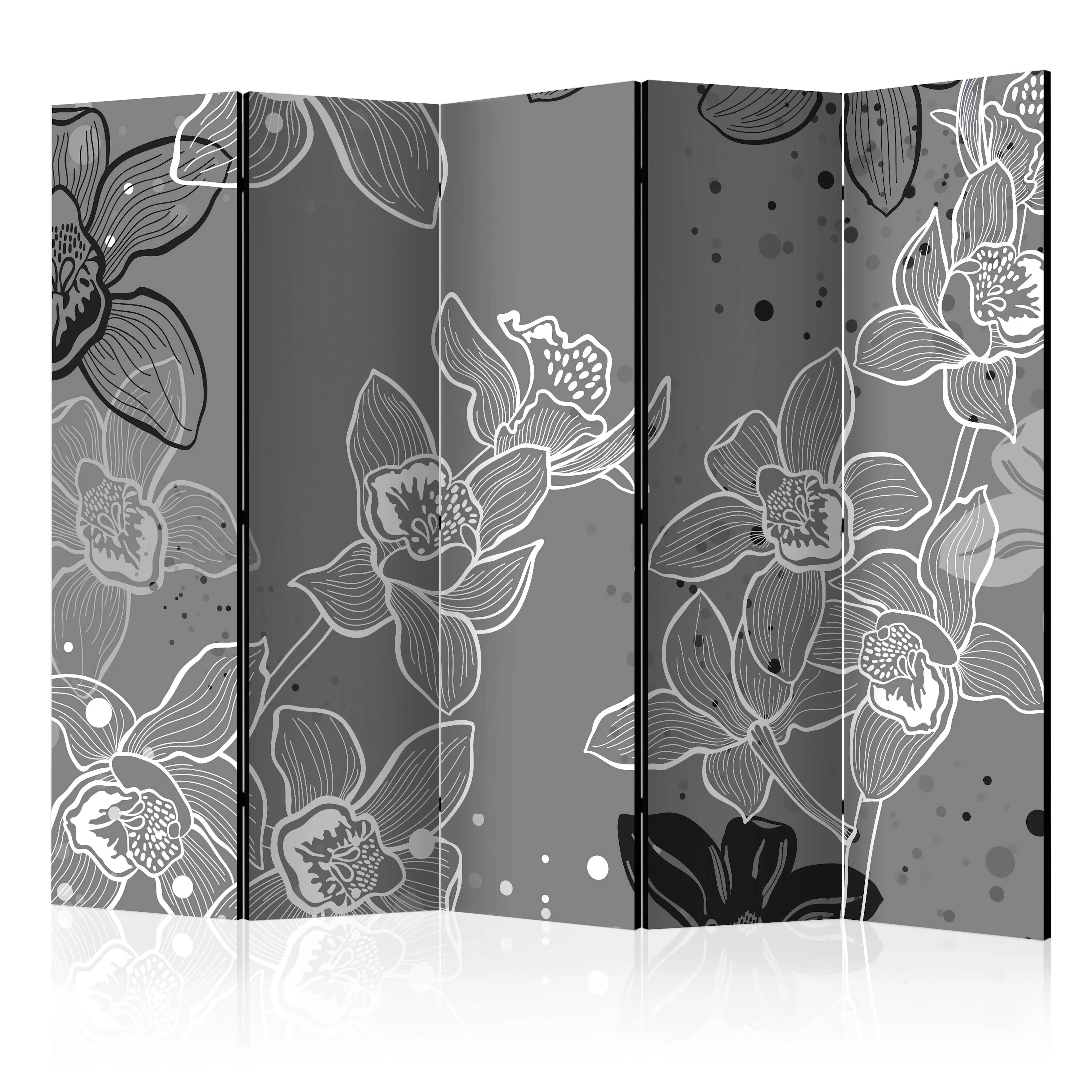 Rumsavdelare Skärmvägg Arkiio Winter Flora II 225x172 cm