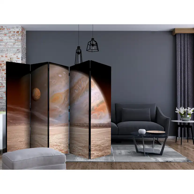 Rumsavdelare Skärmvägg Arkiio A Small and a Big Planet II 225x172 cm