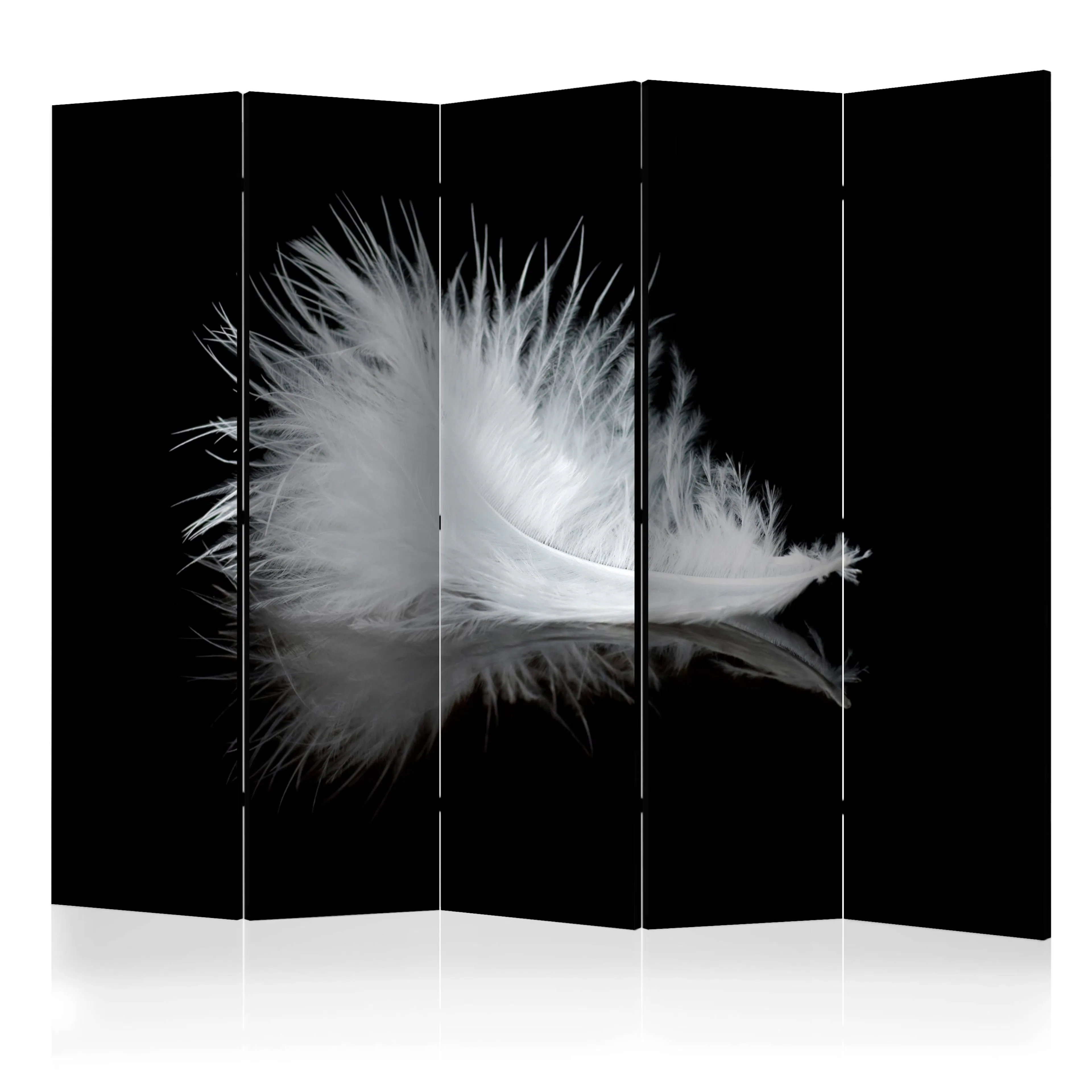 Rumsavdelare Skärmvägg Arkiio White Feather II 225x172 cm
