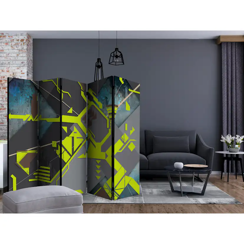 Rumsavdelare Skärmvägg Arkiio Dynamic Paths II 225x172 cm