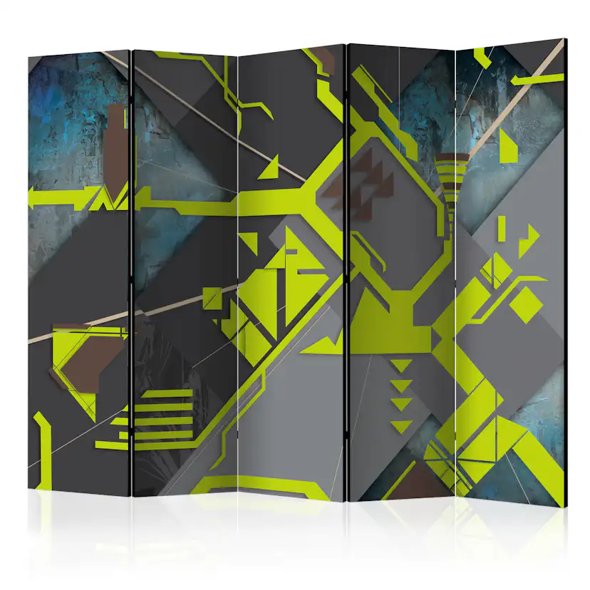 Rumsavdelare Skärmvägg Arkiio Dynamic Paths II 225x172 cm