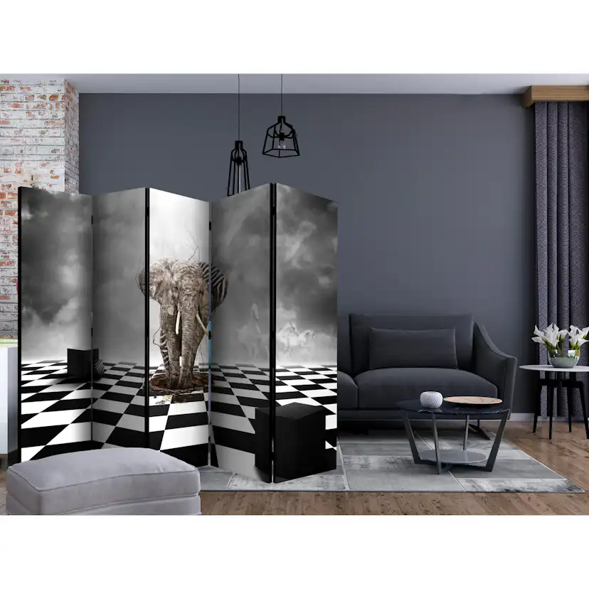 Rumsavdelare Skärmvägg Arkiio Escape from Africa II 225x172 cm