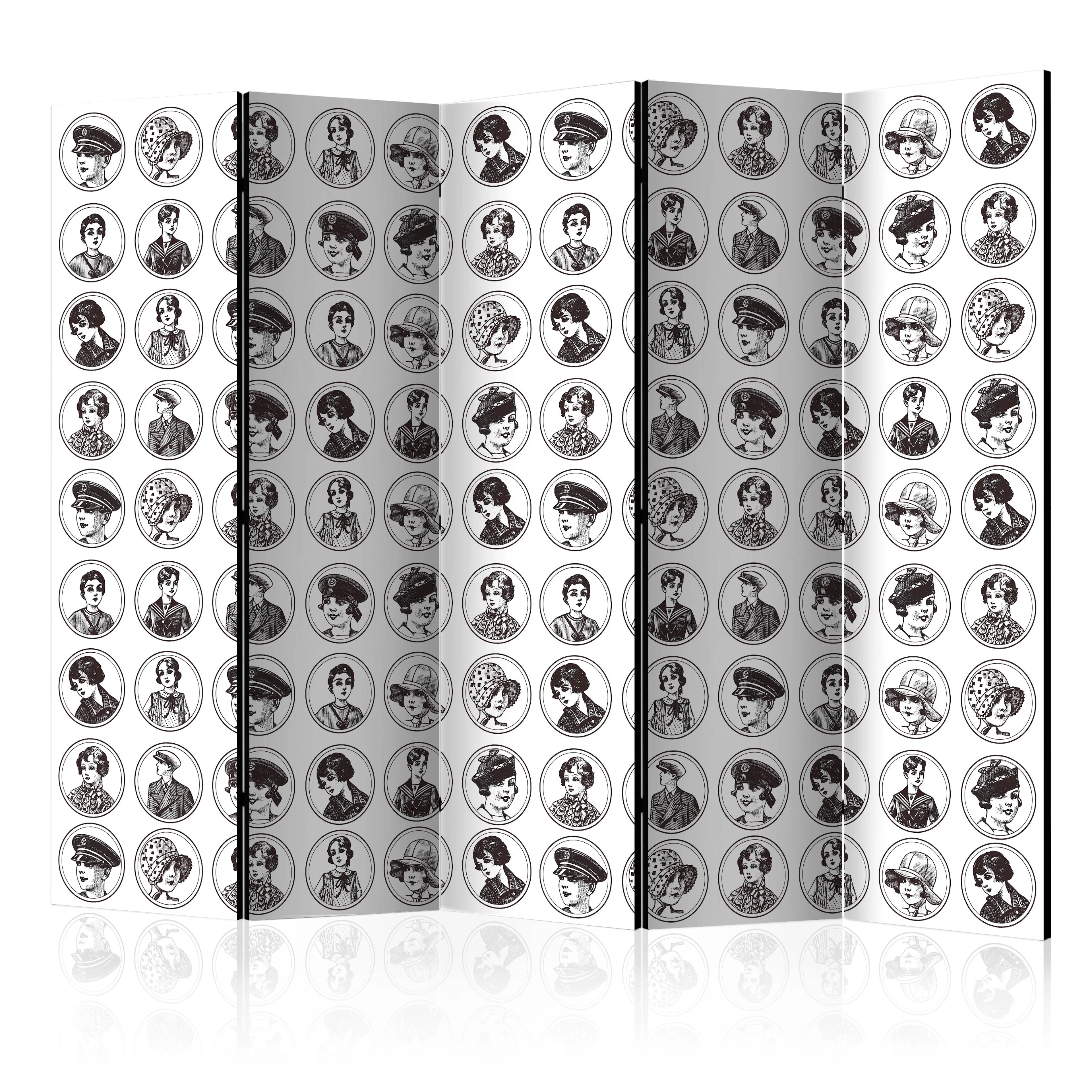 Rumsavdelare Skärmvägg Arkiio 20s and 30s II 225x172 cm