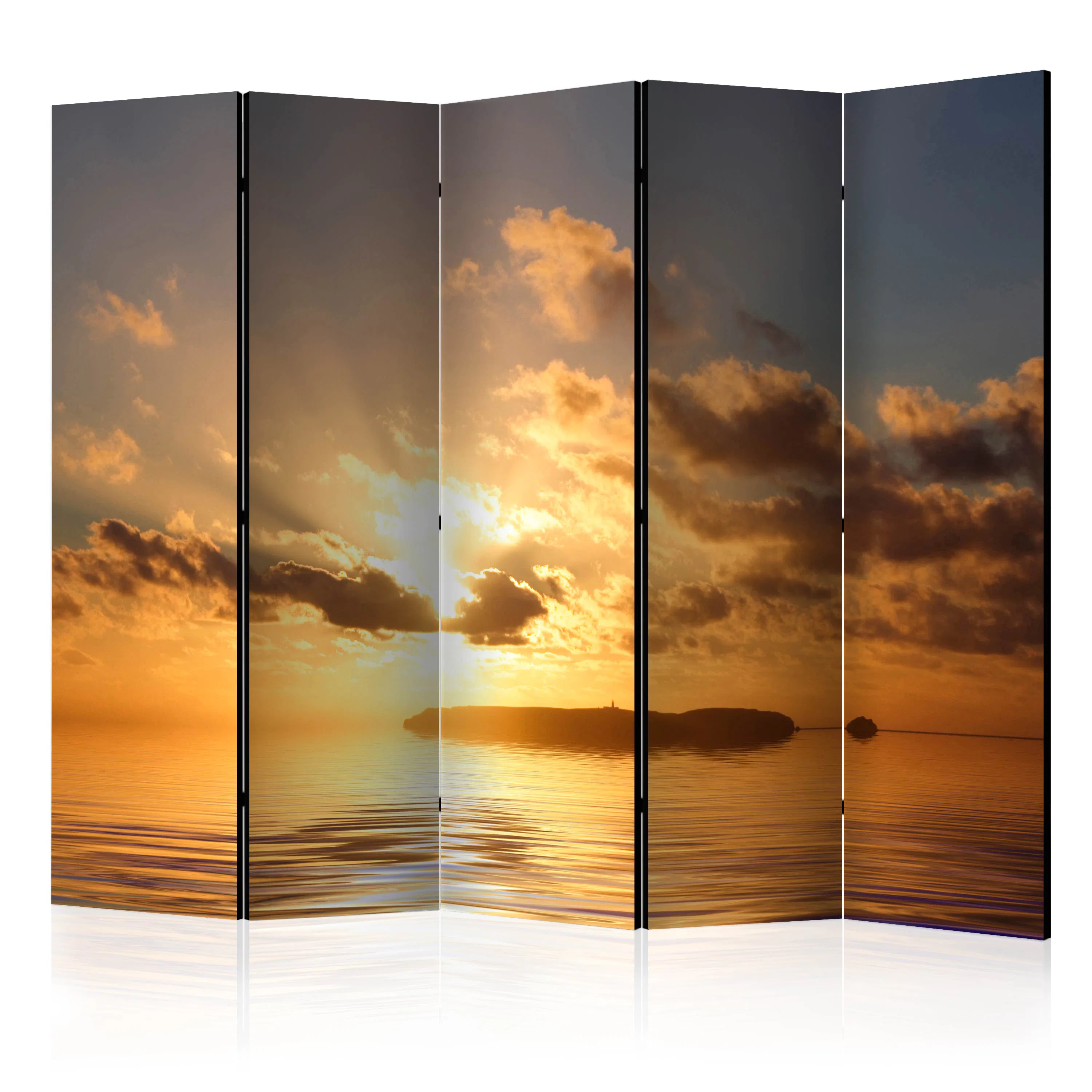 Rumsavdelare Skärmvägg Arkiio Sea Sunset II 225x172 cm