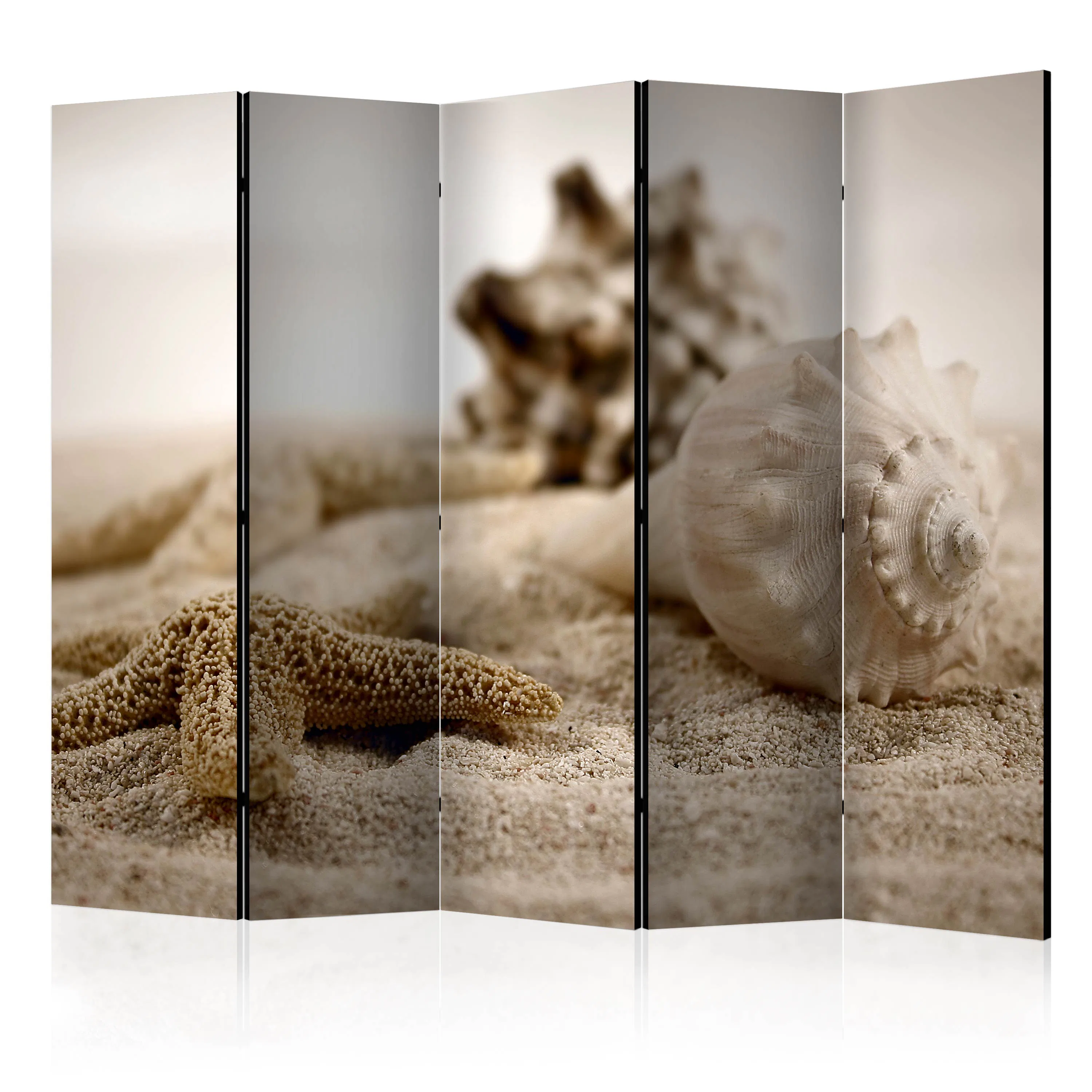 Rumsavdelare Skärmvägg Arkiio Beach and Shell II 225x172 cm