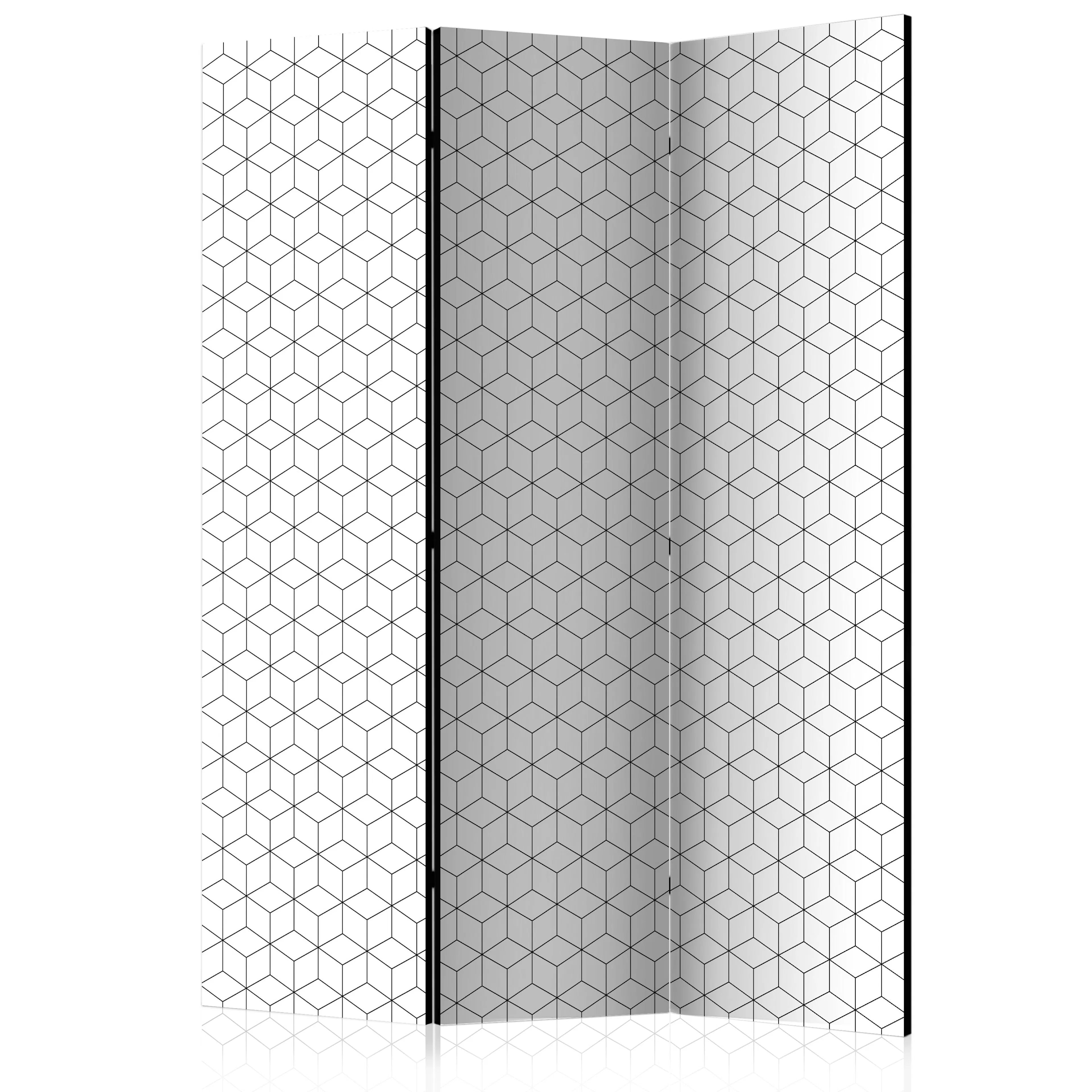 Rumsavdelare Skärmvägg Arkiio Cubes Texture 135x172 cm