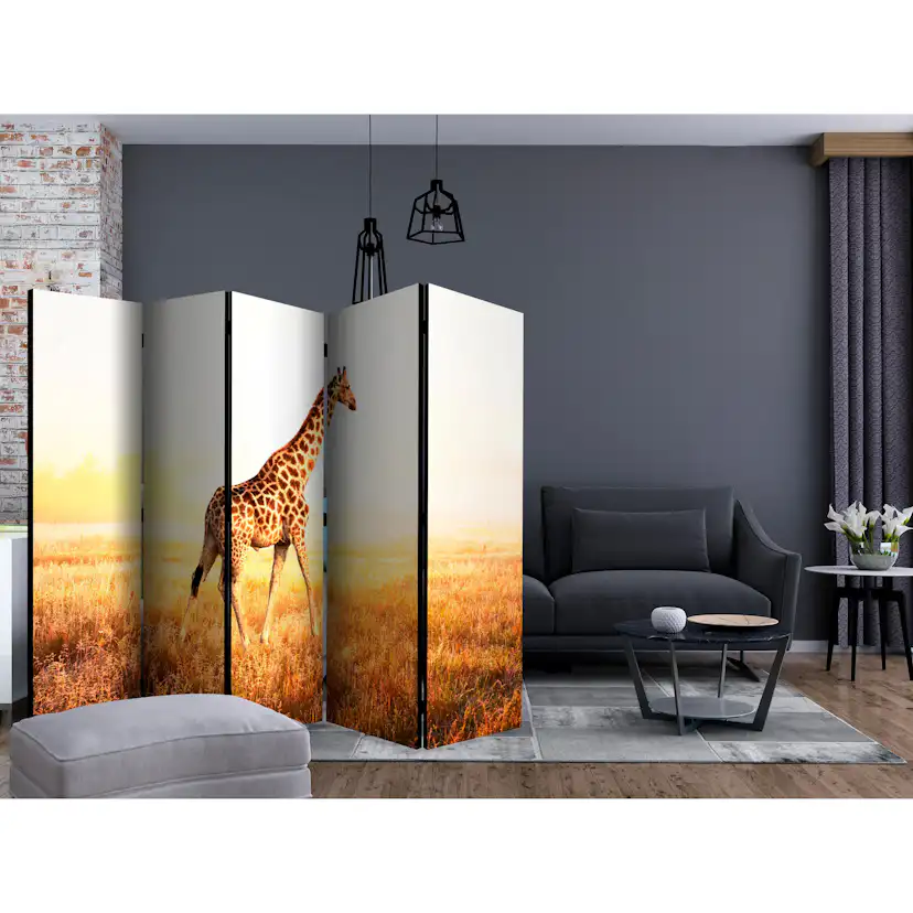 Rumsavdelare Skärmvägg Arkiio Giraffe Walk II 225x172 cm