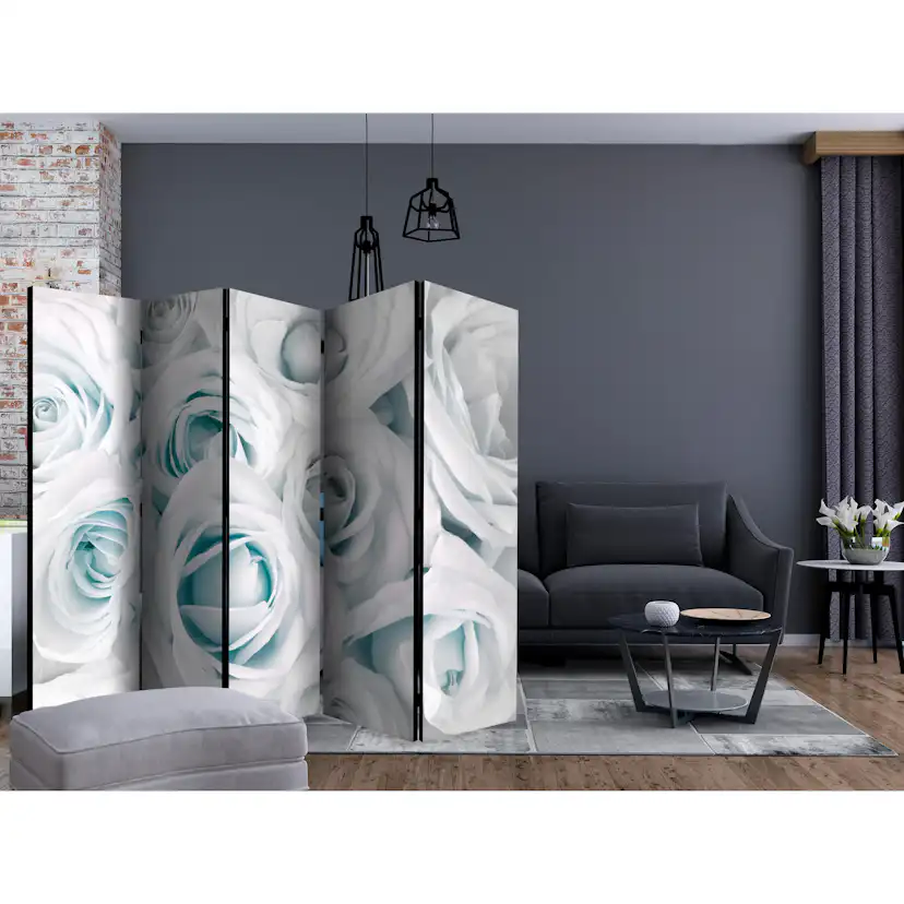 Rumsavdelare Skärmvägg Arkiio Satin Rose Turquoise II 225x172 cm