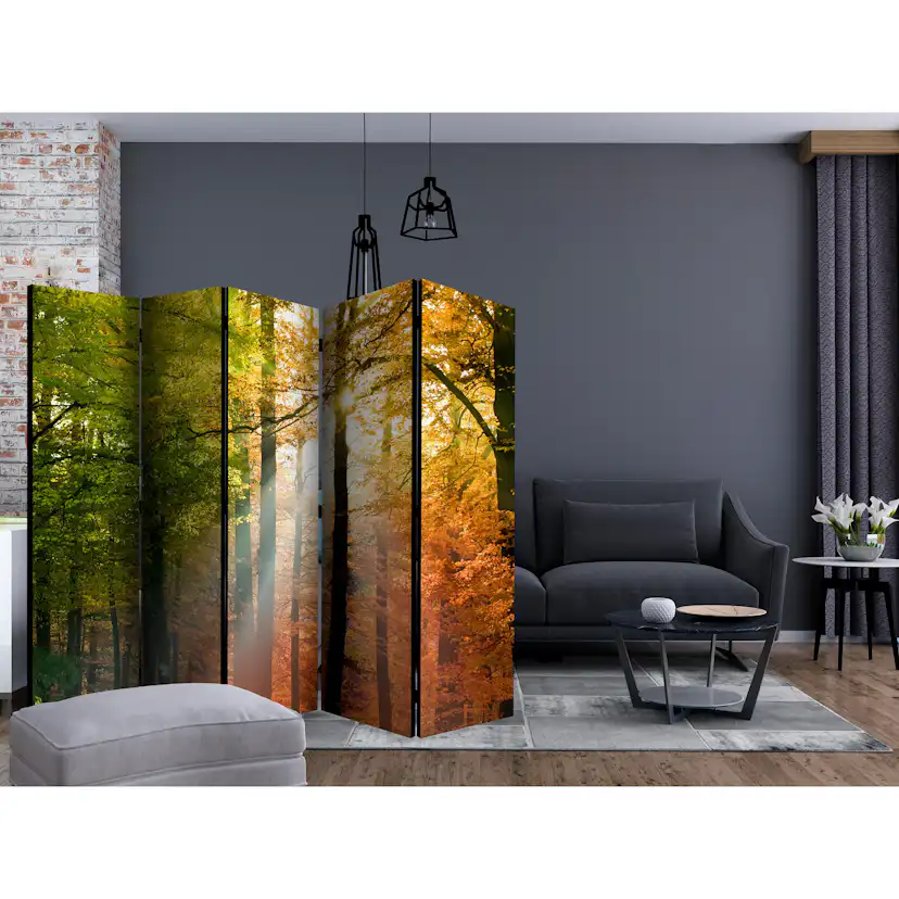 Rumsavdelare Skärmvägg Arkiio Forest Colours II 225x172 cm