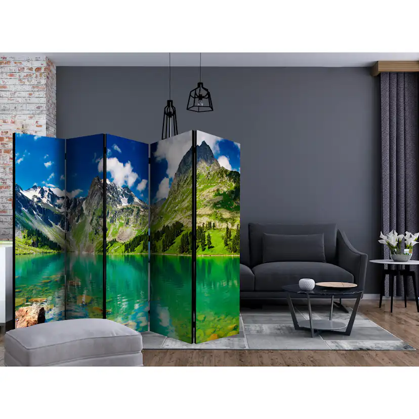 Rumsavdelare Skärmvägg Arkiio Mountain Lake II 225x172 cm