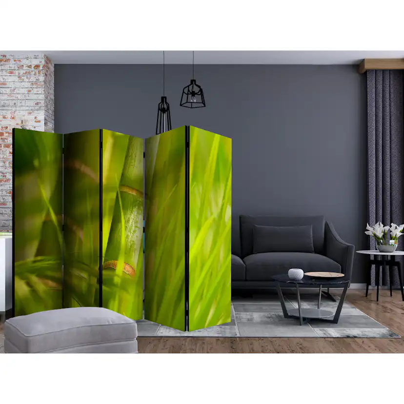 Rumsavdelare Skärmvägg Arkiio Bamboo Nature Zen II 225x172 cm